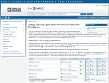 Tablet Screenshot of docs.blackfin.uclinux.org